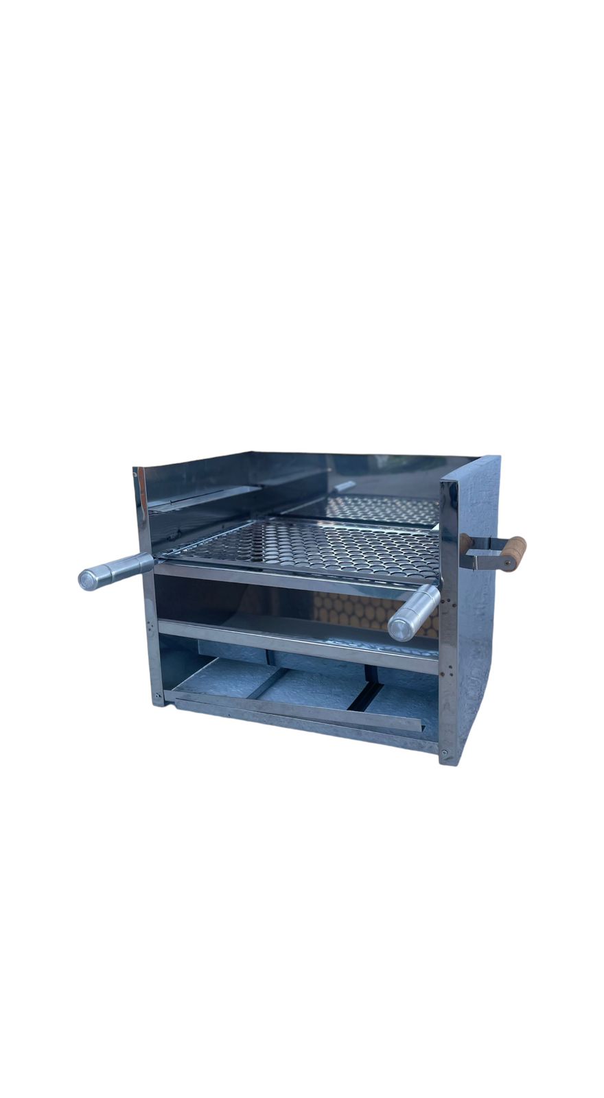 Churrasqueira Inox Portatil Grande